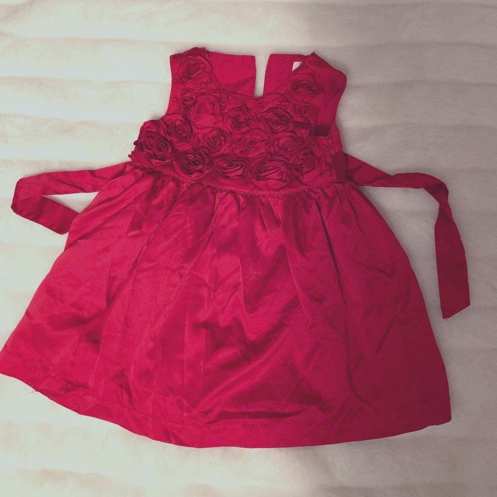 Baby Rose Dress Size 12m